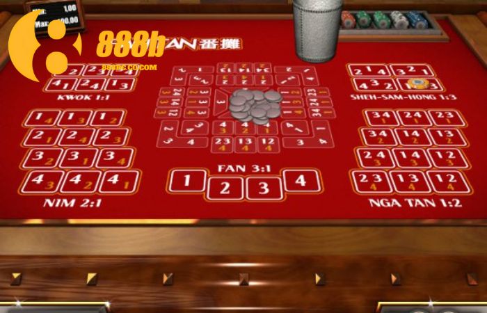 Người chơi chủ động đặt cược với số tiền mình có