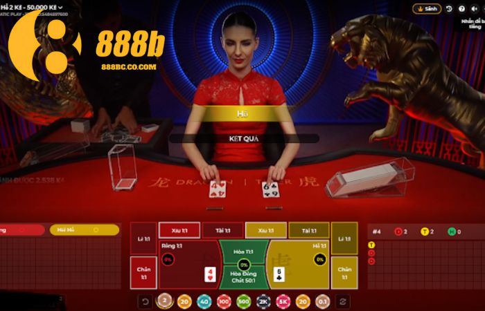 Luật chơi Rồng Hổ tại nhà cái 888B 